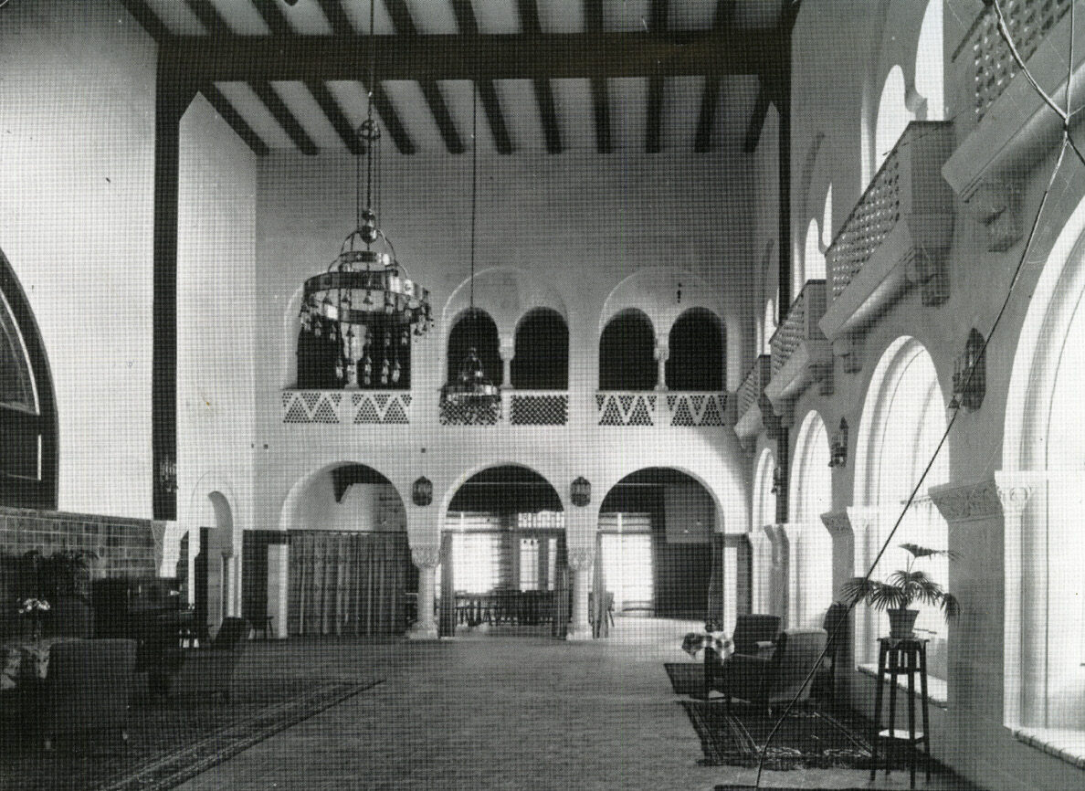 Kaiser Wilhelm's Festive Hall, historic photograph