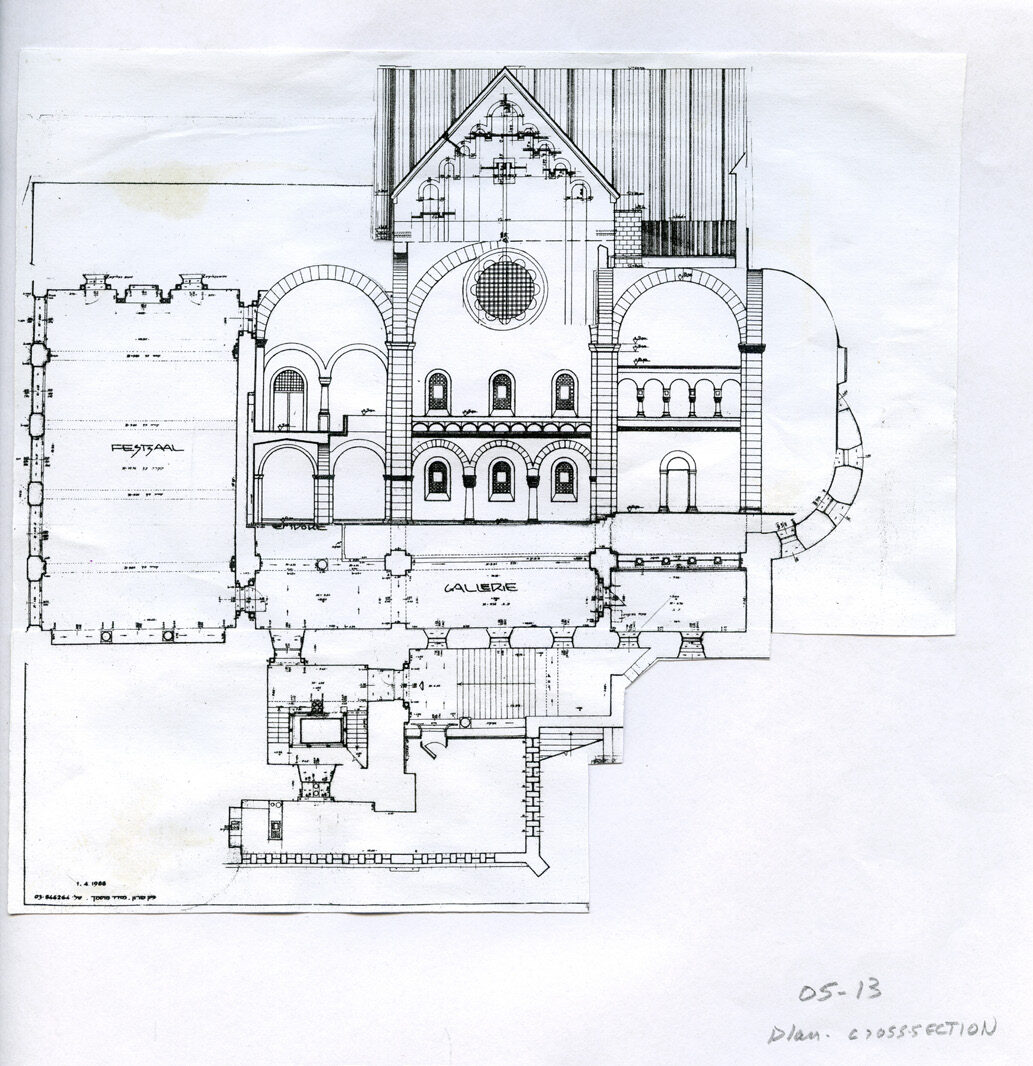 Church plan and cross section