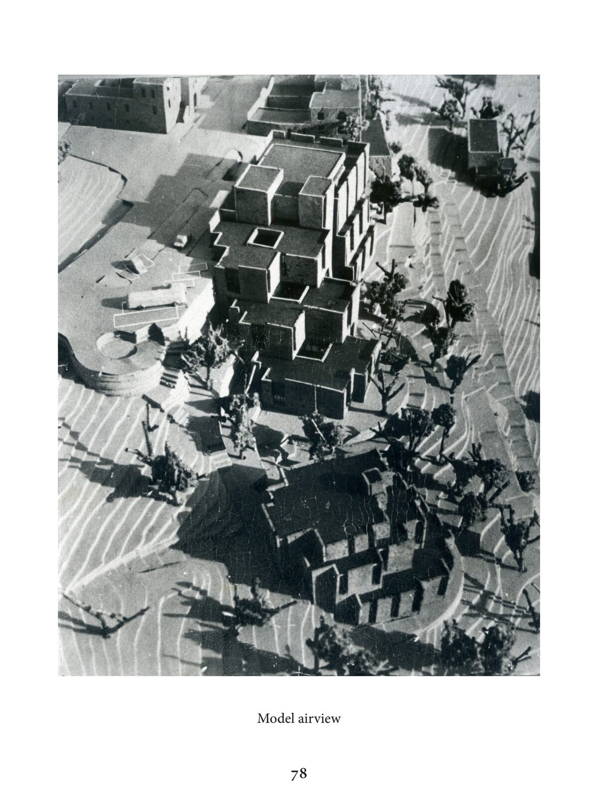 Spanish Colony aerial model view